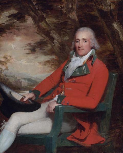 Thomas Carmichael, 5th Earl Of Hyndford by Henry Raeburn