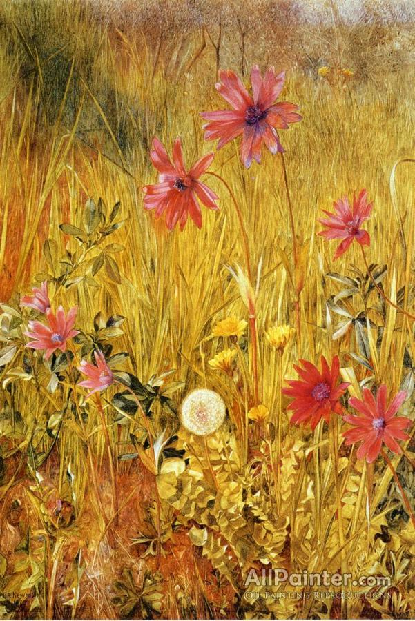 Henry Roderick Newman Wildflowers Oil Painting Reproductions for sale ...