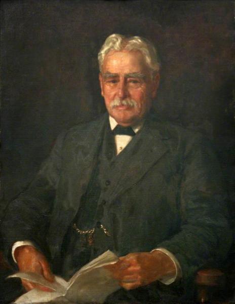 Alderman F. J. Bowles by Henry Scott Tuke
