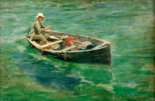 Green Waters by Henry Scott Tuke