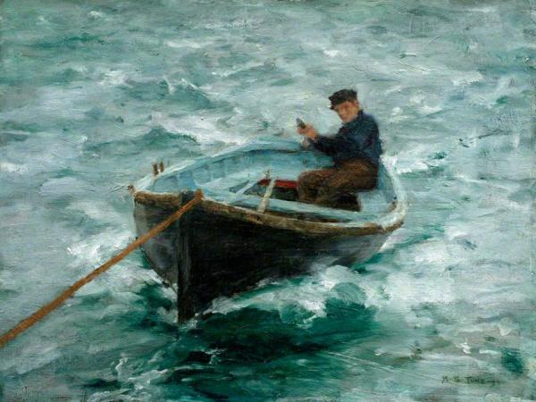 In Tow by Henry Scott Tuke