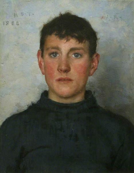 Jack Rolling by Henry Scott Tuke
