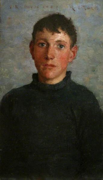 Jack Rolling by Henry Scott Tuke