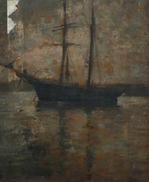 Julie Of Nantes (sketch) by Henry Scott Tuke