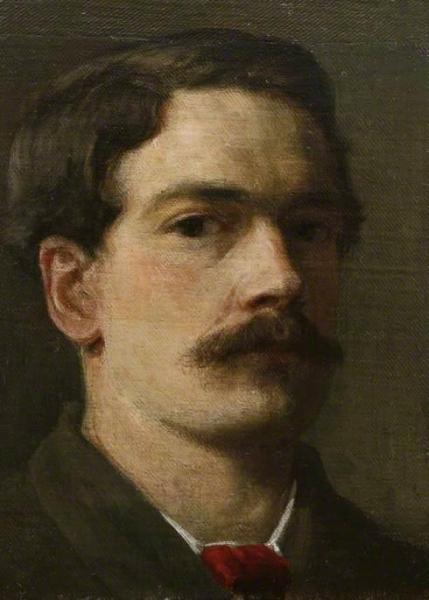 Self Portrait by Henry Scott Tuke