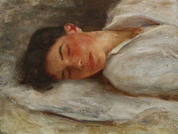 Summer Dreams (sketch) by Henry Scott Tuke