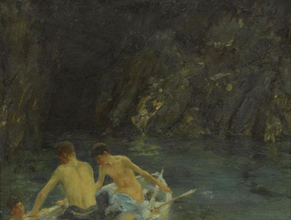 The Cavern by Henry Scott Tuke