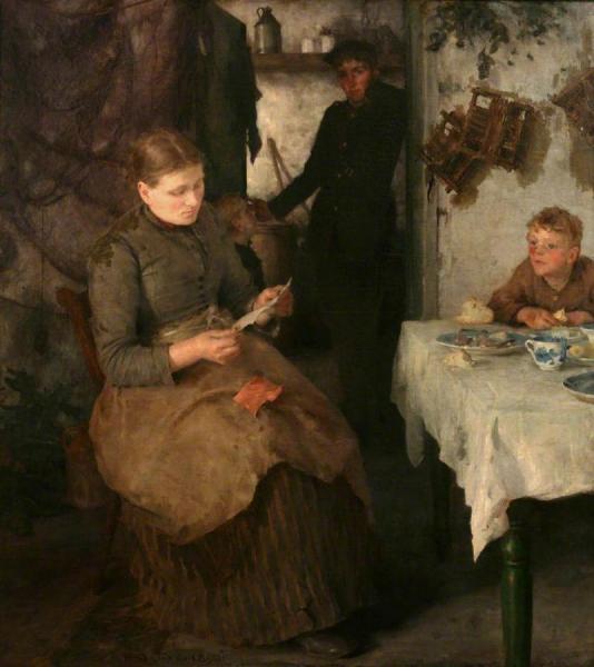 The Message by Henry Scott Tuke