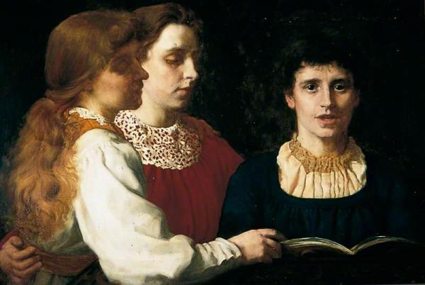 The Misses Santley by Henry Scott Tuke