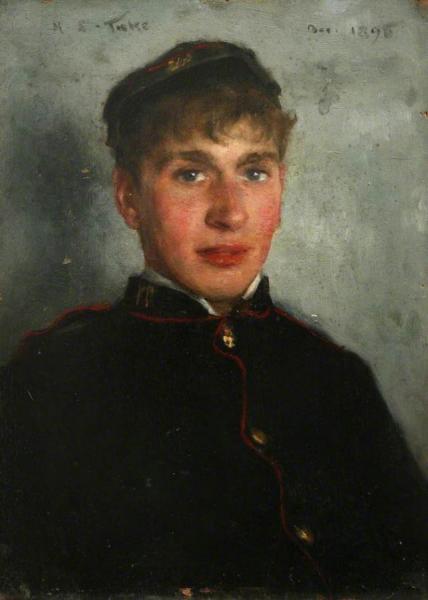William J. Martin by Henry Scott Tuke