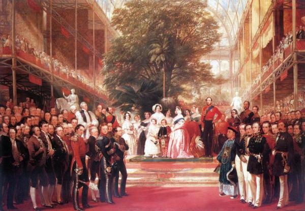 The Opening Ceremony Of The Great Exhibition, 1 May 1851 by Henry Selous