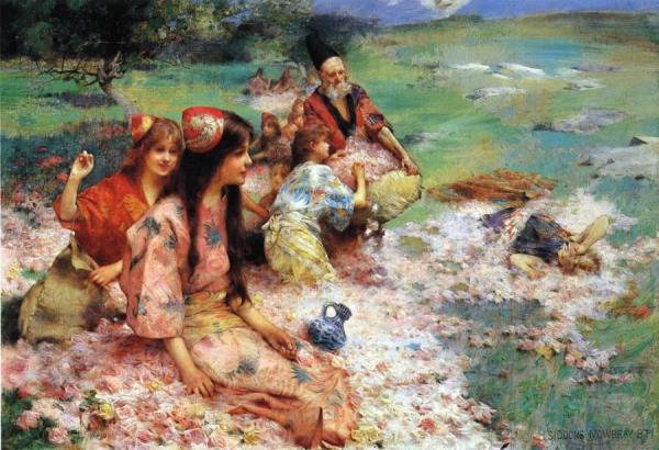 Rose Harvest by Henry Siddons Mowbray