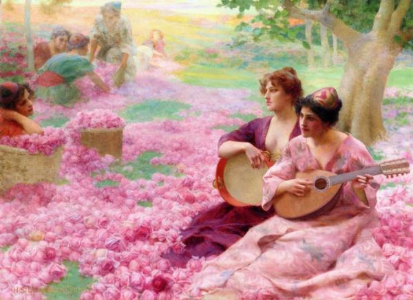 The Rose Festival by Henry Siddons Mowbray