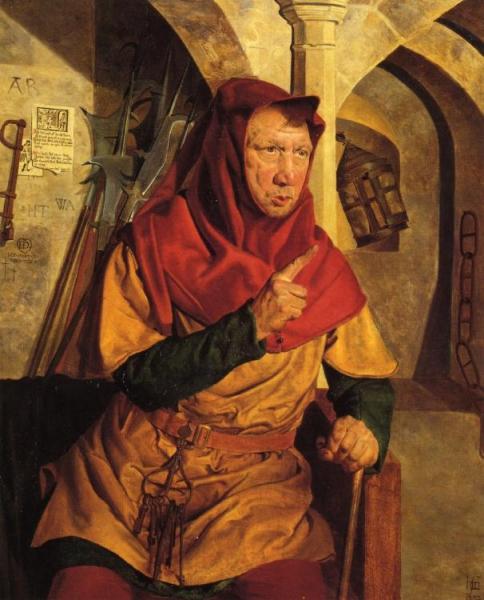 Dogberry Examining Conrade And Borachio by Henry Stacy Marks