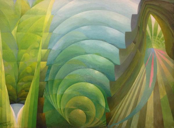 Symphonie Verte by Henry Valensi Oil Painting Reproductions