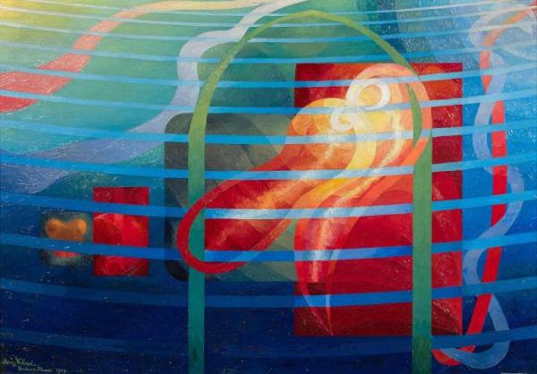 Henry Valensi Nocturne Illuminé, 1959