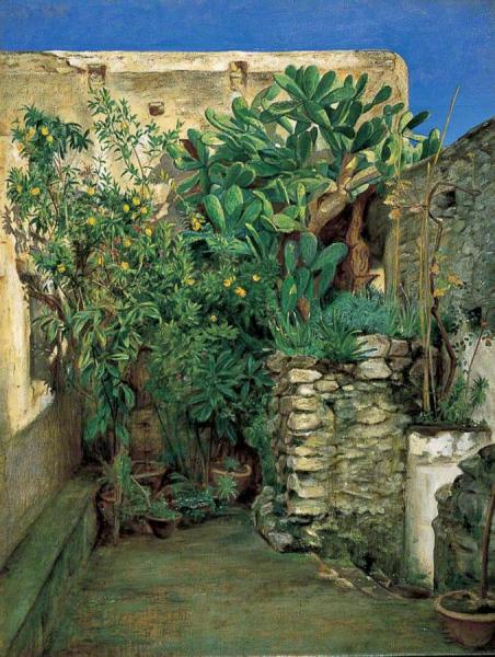 Henry Wallis Corner Of An Eastern Courtyard