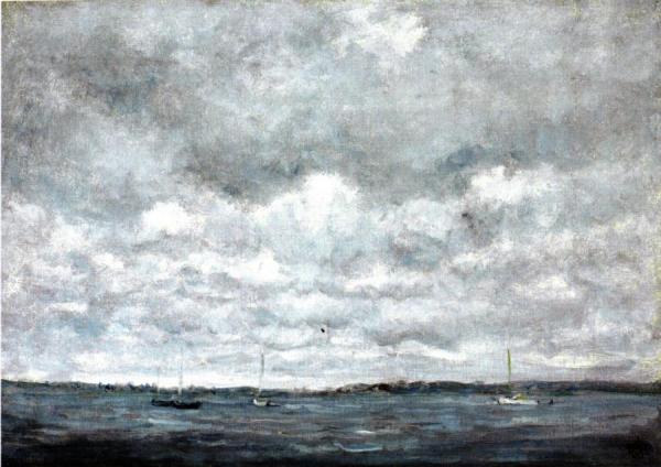 Henry Ward Ranger Gray Day, Fishers Island Sound