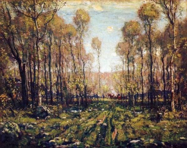 Henry Ward Ranger The Forest Road, Early Spring