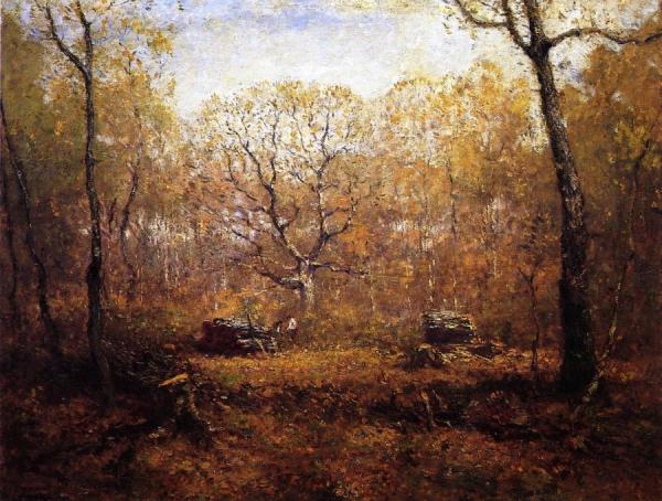 The Woodcutters by Henry Ward Ranger Oil Painting Reproductions