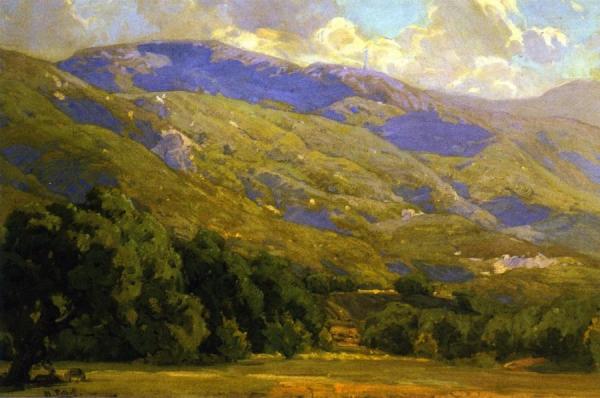 Hills Of Santa Ynez by Henson Puthuff