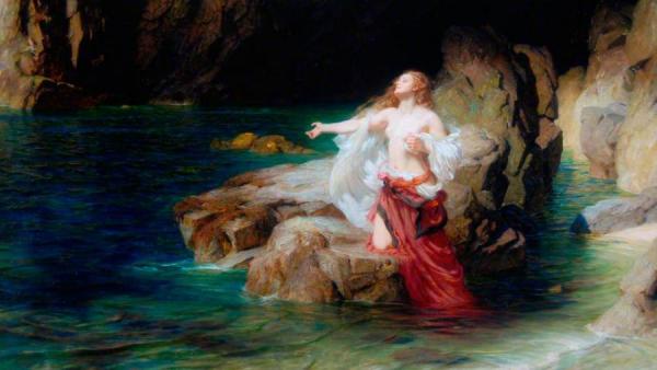 Ariadne Deserted By Theseus by Herbert James Draper Oil Painting Reproductions