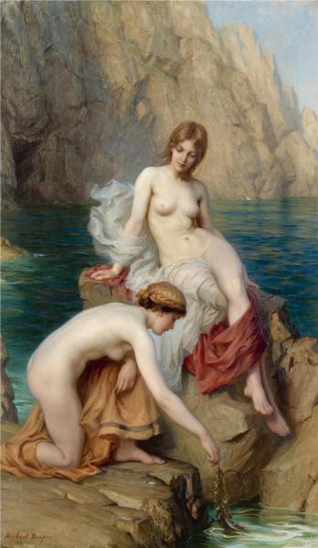 By Summer Seas by Herbert James Draper