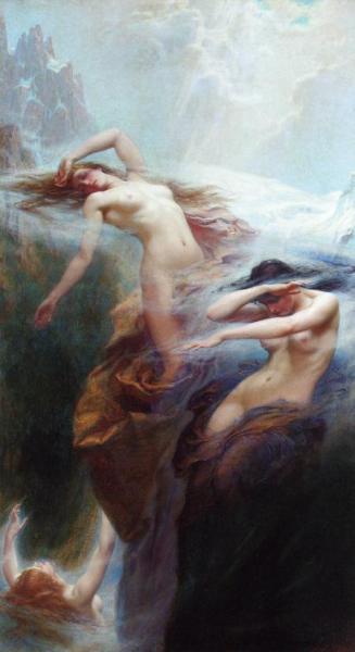 Clyties Of The Mist by Herbert James Draper