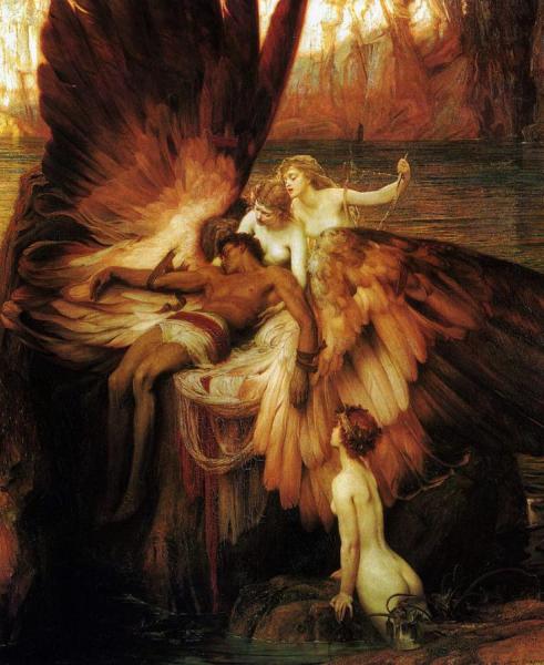 Lament For Icarus by Herbert James Draper
