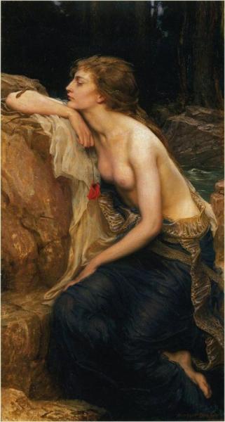 Lamia by Herbert James Draper