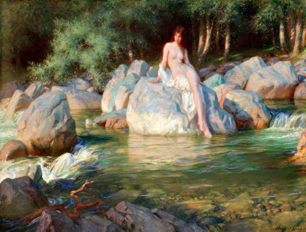 The Kelpie by Herbert James Draper