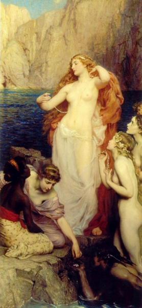 The Pearls Of Aphrodite by Herbert James Draper
