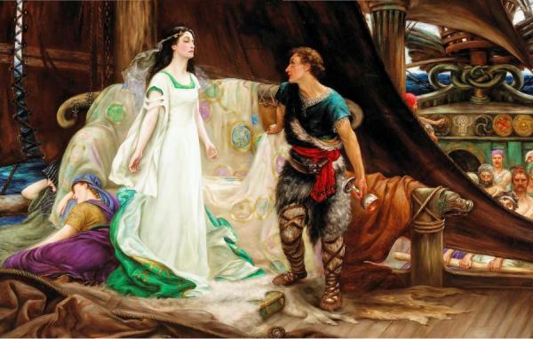 Tristan And Isolde by Herbert James Draper