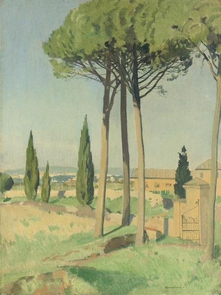 The Campagna, By The Appian Way by Herbert James Gunn