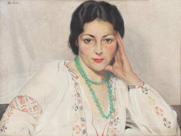 Herbert James Gunn The Green Necklace