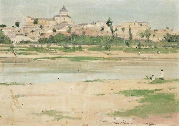 Toledo by Herbert James Gunn Oil Painting Reproductions