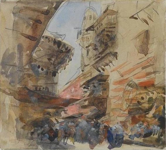 Hercules Brabazon Brabazon A Bazar In Cairo