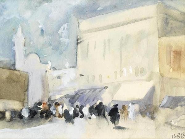 Hercules Brabazon Brabazon A Market In Karachi, Pakistan