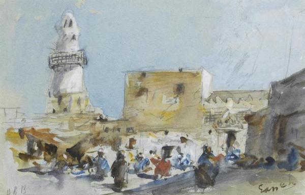 Esneh (isna, Upper Egypt) by Hercules Brabazon Brabazon