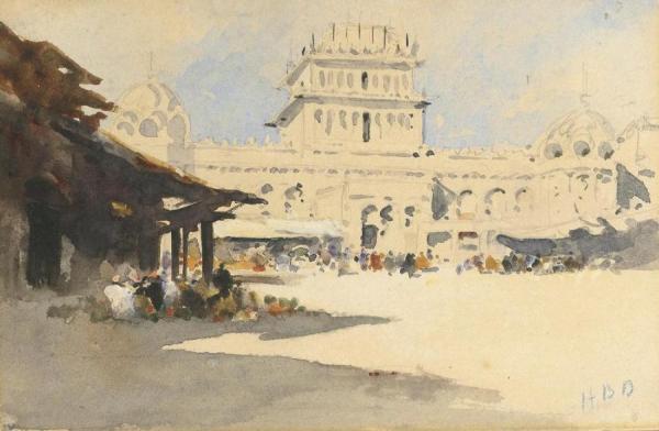 Jodhpur, Rajputana, India by Hercules Brabazon Brabazon