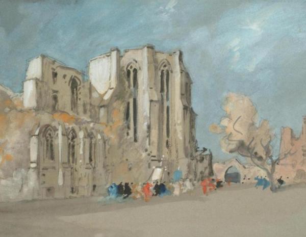 Santo Dominigo, Pontevedra, Spain by Hercules Brabazon Brabazon