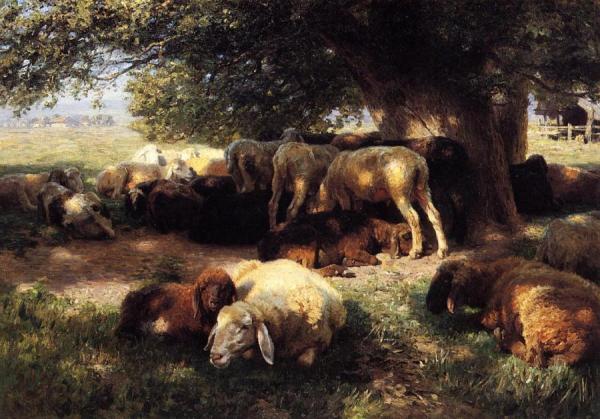 Midday Rest by Herman Hartwich