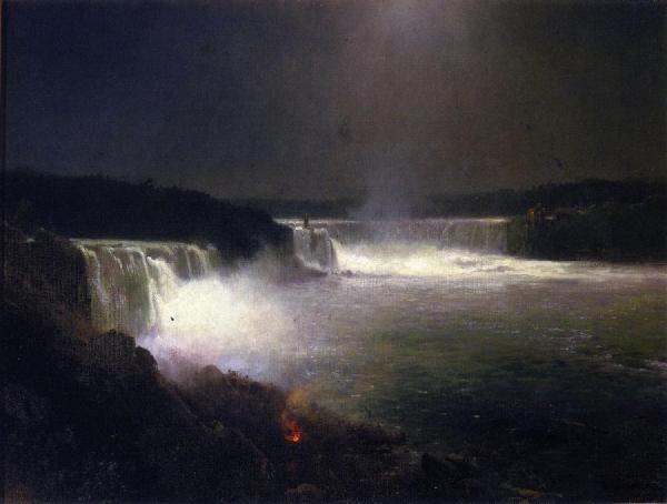 Niagara Falls Nocturne by Herman Herzog