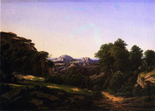 Herman Lungkwitz Enchanted Rock Near Fredericksburg