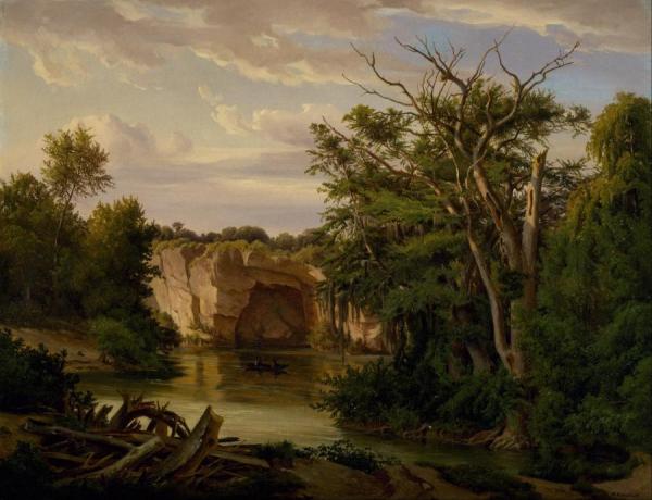Herman Lungkwitz Guadalupe River Landscape