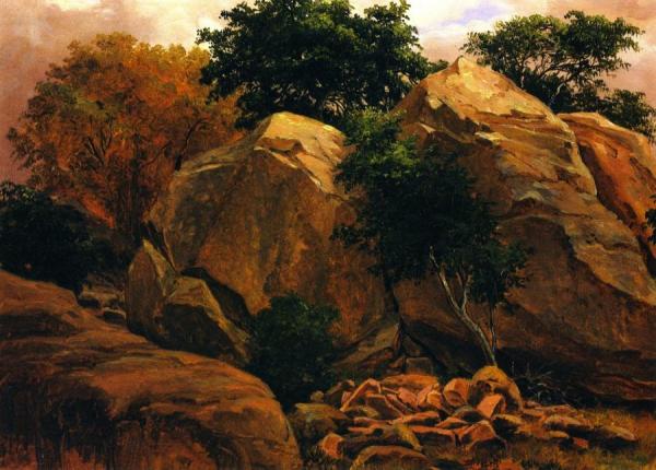 Indian Grave by Herman Lungkwitz