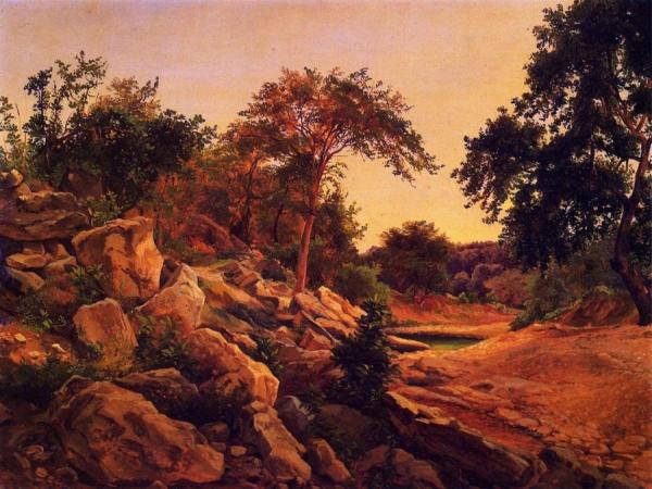 Herman Lungkwitz On Shoal Creek, Austin