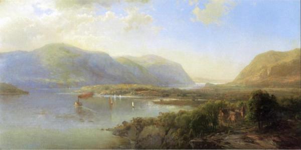 Highlands Of The Hudson Near Westpoint by Hermann Fuechsel