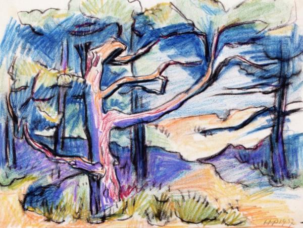 Dunescape by Hermann Max Pechstein