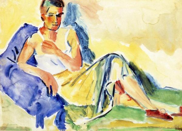 Leba by Hermann Max Pechstein